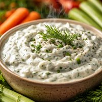 Delicious Dill Dip for Veggies