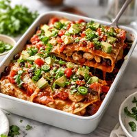 Delicious Enchilada Layered Dish