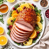 Delicious Glazed Ham