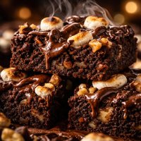 Delicious Gooey Rocky Road Brownies