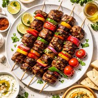 Delicious Grilled Beef Kebabs