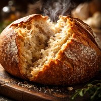 Delicious Homemade Bread by Hand White or Wheat