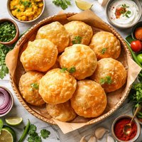 Delicious Homemade Puri