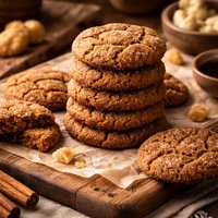 Delicious Low Fat Ginger Molasses Cookies Healthy