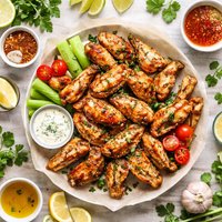 Delicious Marinated Chicken Wings