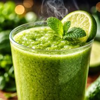 Delicious Organic Green Smoothy