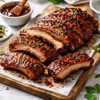 Delicious Oven Baked Barbecue Baby Back Ribs