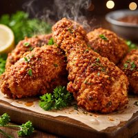 Delicious Oven Baked Fried Chicken
