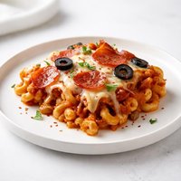 Delicious Pizza Macaroni Bake