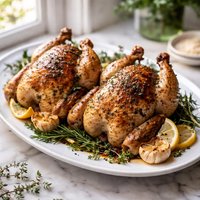 Delicious Roast Chicken or Turkey Cornish Hens Etc