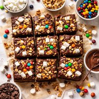 Delicious Rocky Road Brownies
