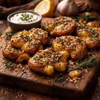 Delicious Smashed Potatoes