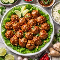 Delicious Thai Style Meatballs