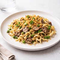 Delicious Tuna Mushroom Noodle Casserole