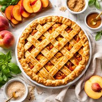 Delicious Unbelievable Peach Pie