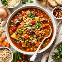 Delicious Vegetable Beef Soup