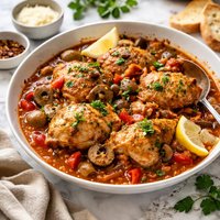 Delightfully Different Chicken Spitzad Spezzatino