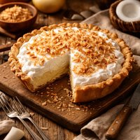 Deluxe Coconut Cream Pie