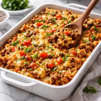 Deluxe Hamburger Casserole