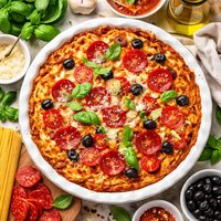 Deluxe Spaghetti Pie