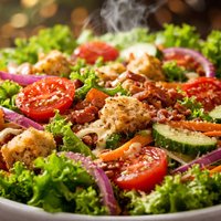 Deluxe Tossed and Layered Salad