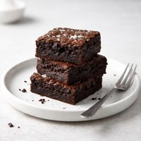 Dense Fudgy Vegan Brownies