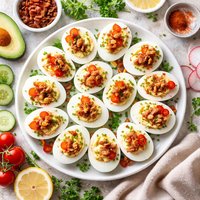 Deviled Eggs Delight Atkins Friendly Low Carb