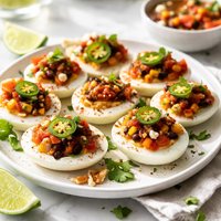 Deviled Eggs Ranchero