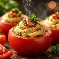 Deviled Tomatoes