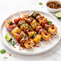 Devilishly Divine Tropical Kabobs with a Devious Twist