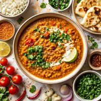 Dhall Lentil Tomato Curry