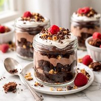 Diabetic Brownies in a Jar
