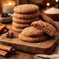 Diabetic Chewy Molasses Ginger Cookies
