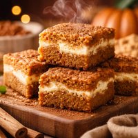 Diabetic Pumpkin Cream Cheese Squares