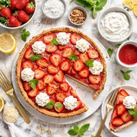 Diabetic Strawberry Pie