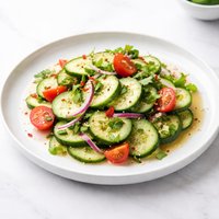 Diabetic Sweet Sour Cucumber Salad