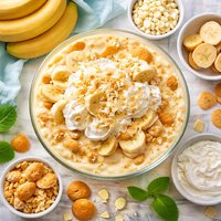 Diabetic White Chocolate Banana Pudding