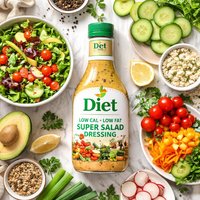 Diet Low Cal Low Fat Super Salad Dressing