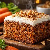Diet Soda Carrot Cake