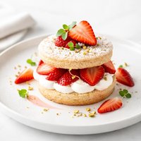 Dietetic Strawberry Shortcake