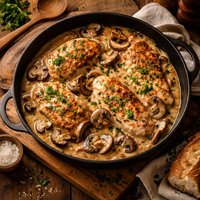 Dijon Chicken Mushroom Stroganoff