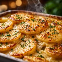 Dijon Scalloped Potatoes