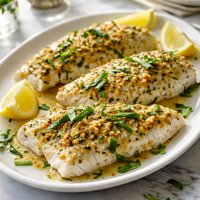 Dijon Tarragon Baked Haddock