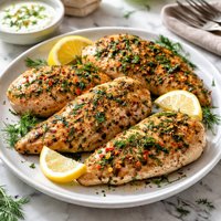 Dill Pepper Grilled Chicken