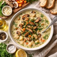 Dilled Mushroom Soup
