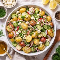 Dilled Potato Salad with Feta