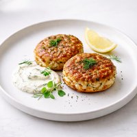 Dilled Salmon Cakes