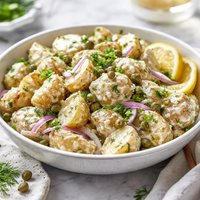 Dilled Scandinavian Style Potato Salad