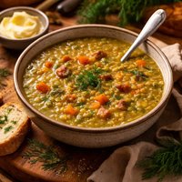 Dilly Split Pea Soup