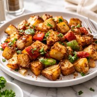Diner Style Baked Potato Home Fries